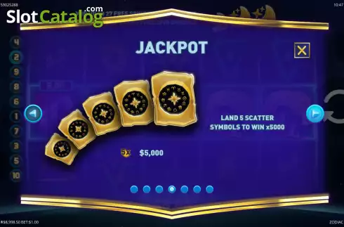 Οθόνη8. Zodiac (G.Games) Κουλοχέρης