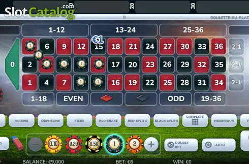 Οθόνη2. World Cup Roulette Platinum Κουλοχέρης 