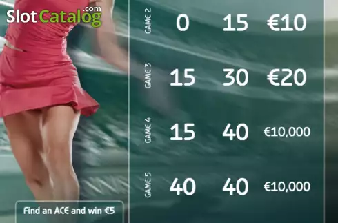 Οθόνη4. Tennis Scratch Κουλοχέρης 
