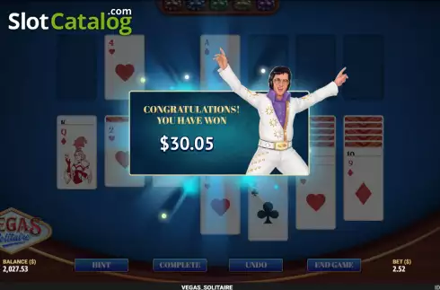 Οθόνη4. Vegas Solitaire Κουλοχέρης