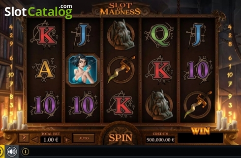 Οθόνη2. Slot Of Madness Κουλοχέρης