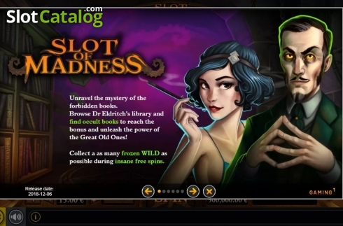 Οθόνη4. Slot Of Madness Κουλοχέρης