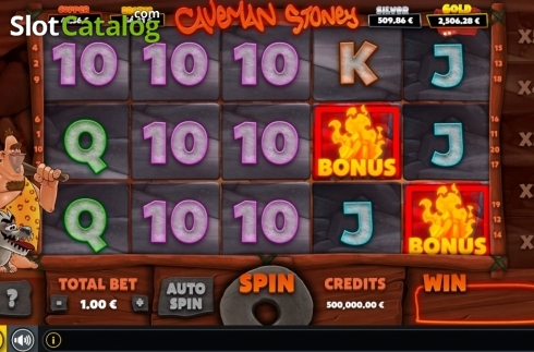 Οθόνη2. Caveman Stoney Κουλοχέρης