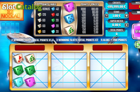 Οθόνη3. Deal Or No Deal Blue Κουλοχέρης