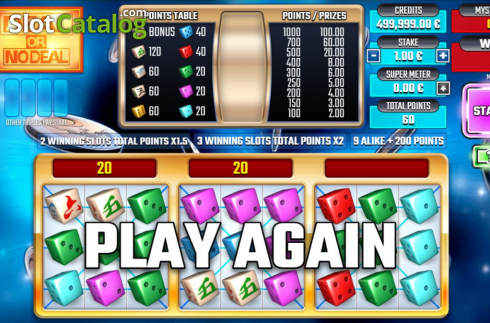 Οθόνη4. Deal Or No Deal Blue Κουλοχέρης
