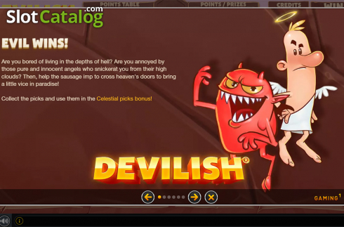 Οθόνη6. Devilish Dice Κουλοχέρης