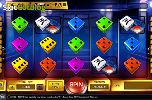 Οθόνη2. Deal or No Deal The Dice Slot Κουλοχέρης 
