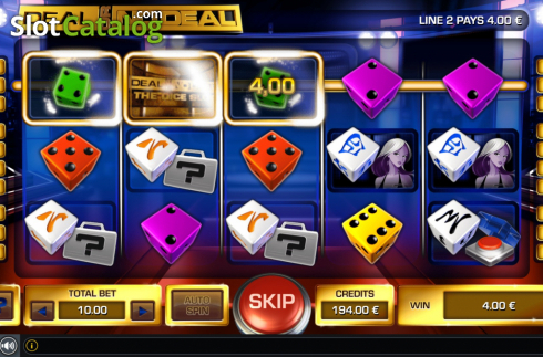 Οθόνη3. Deal or No Deal The Dice Slot Κουλοχέρης 