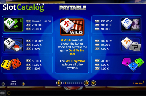 Οθόνη8. Deal or No Deal The Dice Slot Κουλοχέρης 