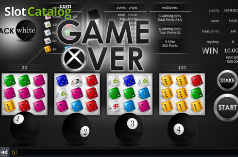 Οθόνη3. Black and White (Gaming1) Κουλοχέρης