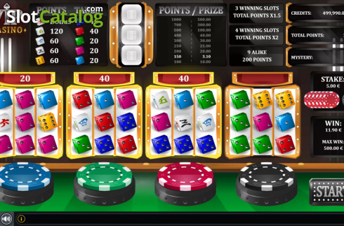 Οθόνη3. VIP Casino Dice Κουλοχέρης 