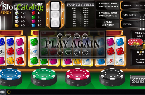 Οθόνη4. VIP Casino Dice Κουλοχέρης 