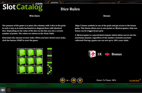 Οθόνη6. VIP Casino Dice Κουλοχέρης 