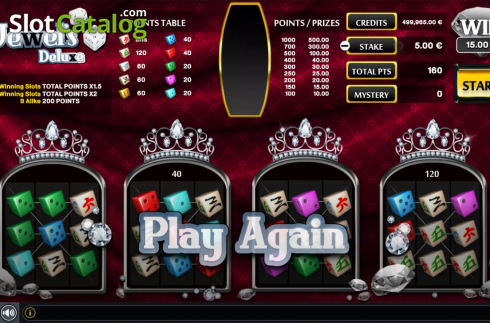 Οθόνη4. Jewels Dice Deluxe Κουλοχέρης