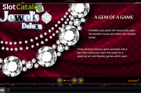 Οθόνη5. Jewels Dice Deluxe Κουλοχέρης