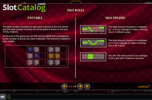 Οθόνη8. Jewels Dice Deluxe Κουλοχέρης
