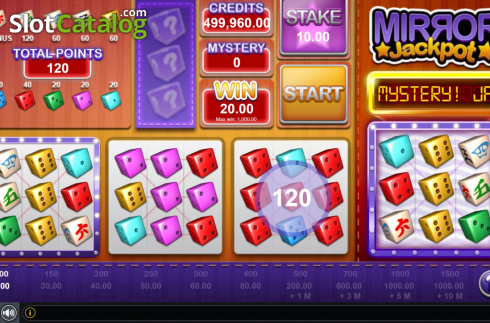 Οθόνη4. Mirror Jackpot Κουλοχέρης
