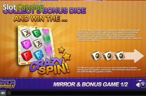 Οθόνη6. Mirror Jackpot Κουλοχέρης