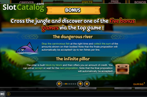 Οθόνη8. Totem Jungle Κουλοχέρης