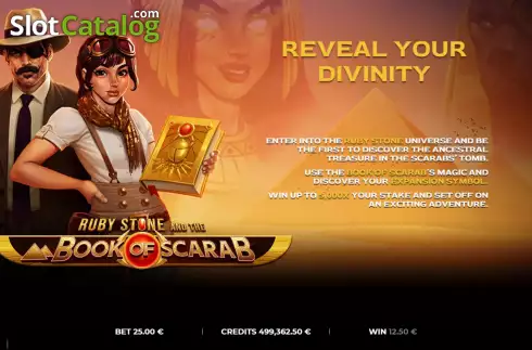 Οθόνη9. Ruby Stone and the Book of Scarab Κουλοχέρης
