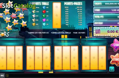 Οθόνη2. Sparky Stars Dice Κουλοχέρης