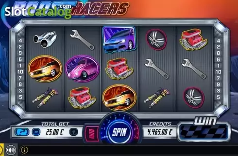 Οθόνη2. Boost Racers Κουλοχέρης