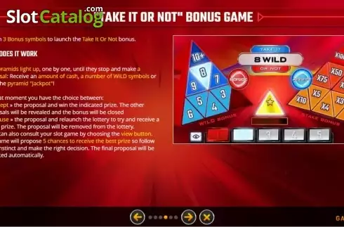 Οθόνη3. Take it or not Slot Κουλοχέρης