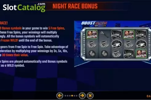 Οθόνη5. Boost Racers City Edition Κουλοχέρης