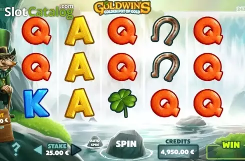 Οθόνη3. Goldwins Golden Pot of Gold Κουλοχέρης 