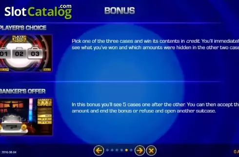 Οθόνη7. Deal or No Deal The Slot Game Κουλοχέρης 