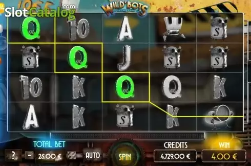 Οθόνη3. Wildbots Orchestra Κουλοχέρης 