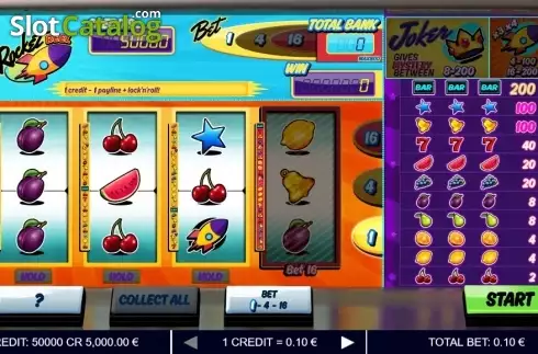 Οθόνη2. Rocket Reel Κουλοχέρης