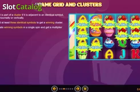 Οθόνη8. Cupcake Rainbow Κουλοχέρης 