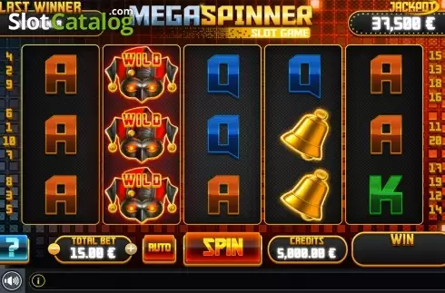 Οθόνη2. Mega Spinner Slot Κουλοχέρης