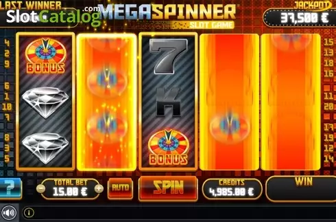 Οθόνη4. Mega Spinner Slot Κουλοχέρης