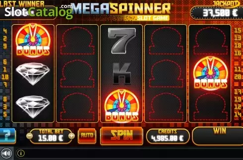 Οθόνη5. Mega Spinner Slot Κουλοχέρης