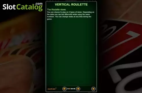 Οθόνη6. Vertical Roulette Κουλοχέρης 
