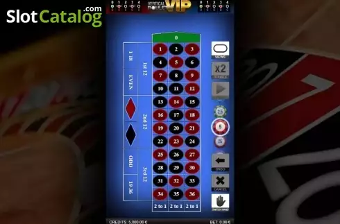Οθόνη2. Vertical Roulette VIP Κουλοχέρης