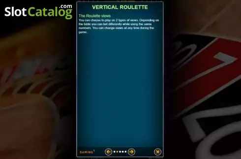 Οθόνη6. Vertical Roulette VIP Κουλοχέρης