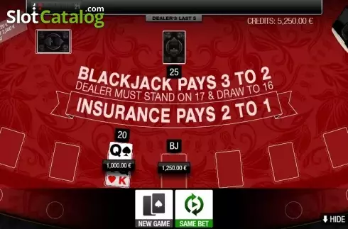 Οθόνη4. Blackjack Multihand 7 Seats VIP Κουλοχέρης