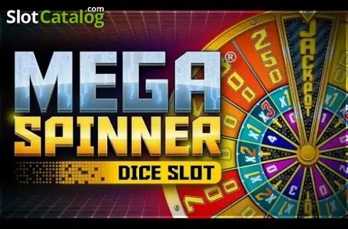 Mega Spinner Dice Slot Λογότυπο Mega Spinner Dice Slot Λογότυπο