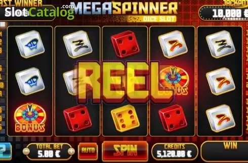 Οθόνη3. Mega Spinner Dice Slot Κουλοχέρης