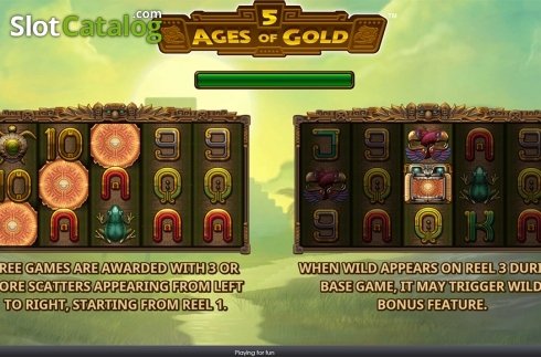 Οθόνη2. 5 Ages of Gold Κουλοχέρης