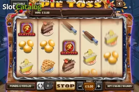 Οθόνη8. Pie Toss Κουλοχέρης