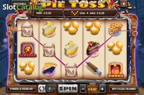 Οθόνη3. Pie Toss Κουλοχέρης