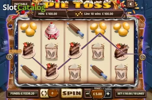 Οθόνη4. Pie Toss Κουλοχέρης