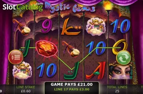 Οθόνη4. Mystic Gems (GECO Gaming) Κουλοχέρης