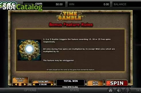 Οθόνη8. Time Gamble Κουλοχέρης