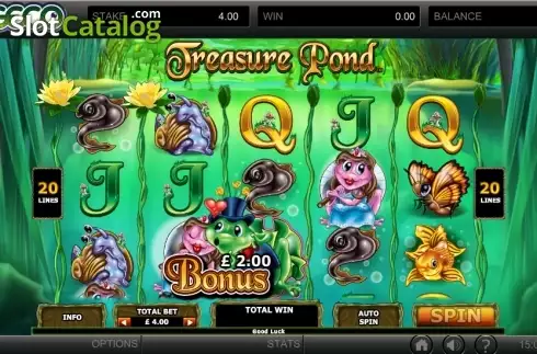Οθόνη5. Treasure Pond Κουλοχέρης