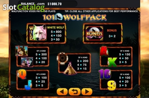 Οθόνη8. 101 Wolfpack Κουλοχέρης